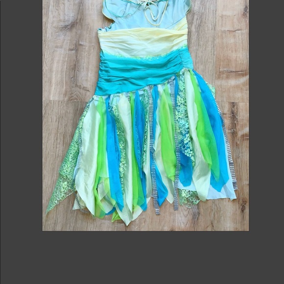 Festival fairy pixie handmade dress - Picture 3 of 5